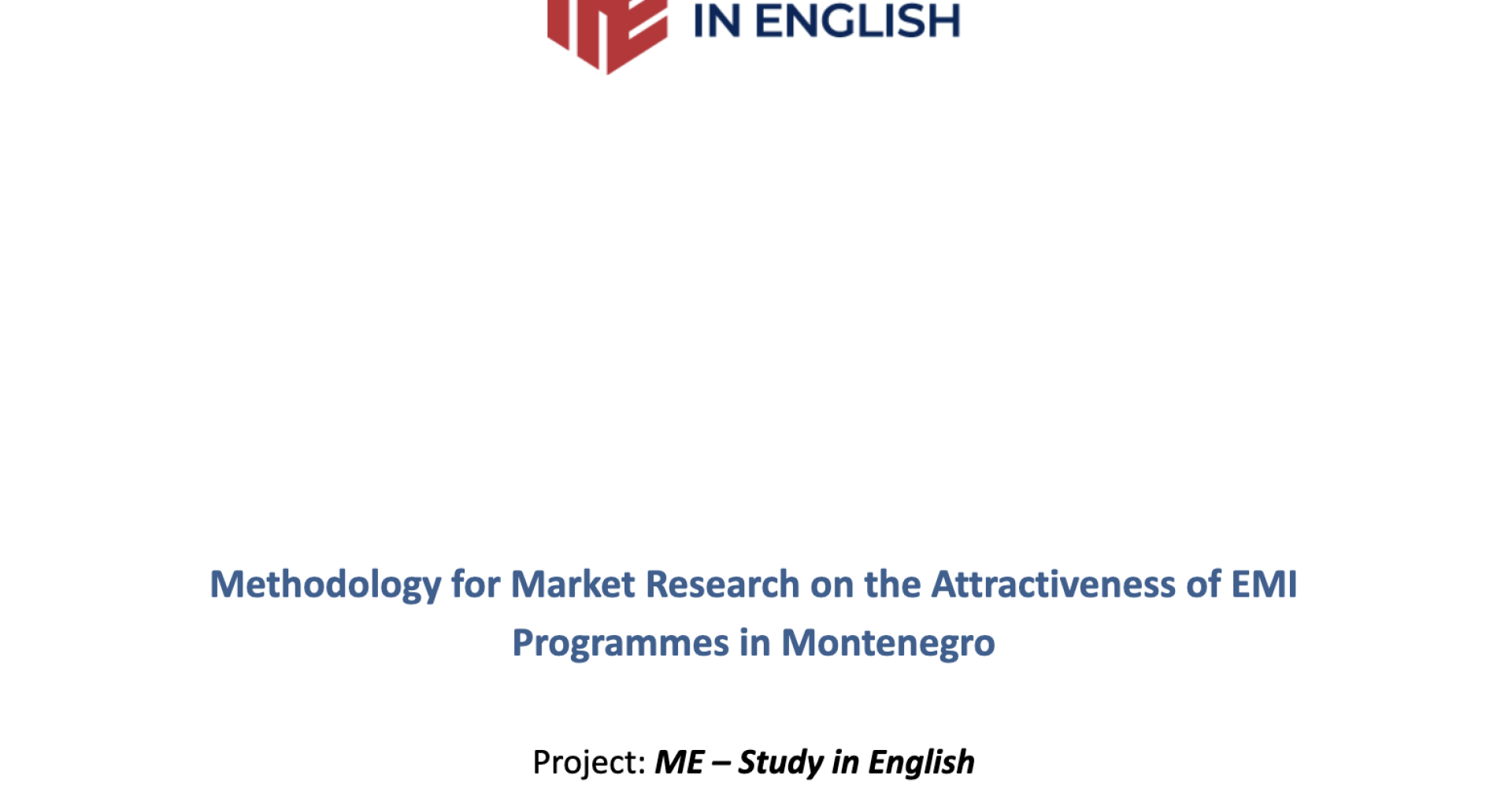 Research Methodology Developed by UDG